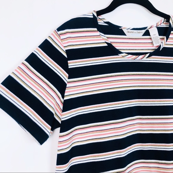 Draper's & Damon's Petite Side M  Blouse Top - Picture 3 of 6